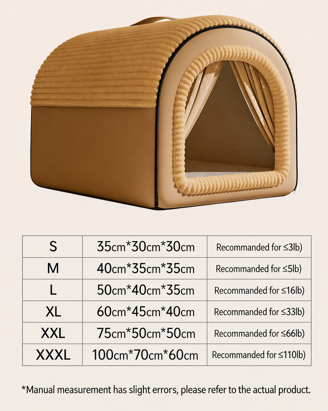 The Cozy Cottage Dog Bed