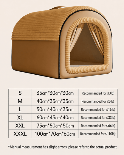 The Cozy Cottage Dog Bed