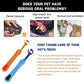 Triple Action Pet Toothbrush