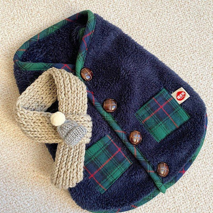 Fleece Vest & Scarf Set