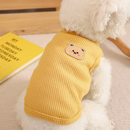 Waffle Pattern Pet Vest