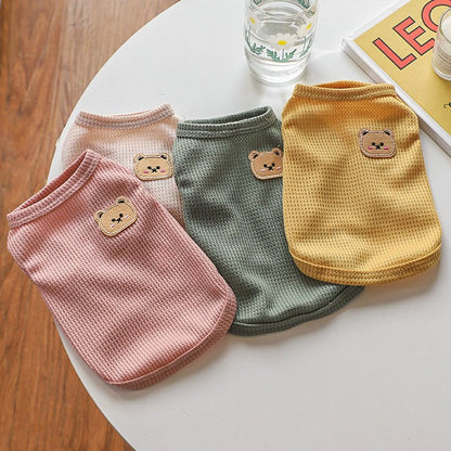 Waffle Pattern Pet Vest