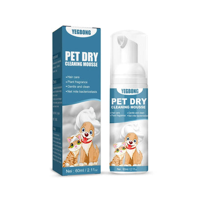 Waterless Cat & Dog Cleansing Mousse - No Rinse Grooming Foam
