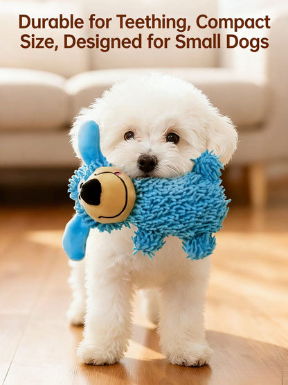 Weird-squeaking Mop Chenille Dog Toy – Playful & Teeth-Friendly!